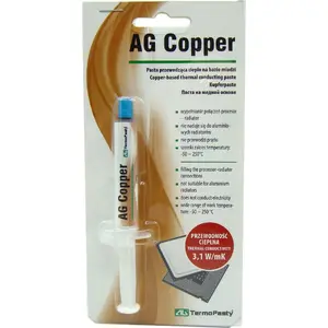 Thermal paste AG TermoPasty AG Copper 1.5 g — high-conductivity copper-based thermal compound