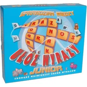 Настольная игра Fan Ułóż wyrazy junior от Fan — детская игра на составление слов (MPN 318934)