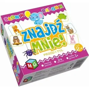 Multigra Multigra Znajdź mnie Przód i tył - Słonik Balonik educational game (MPN 387639)