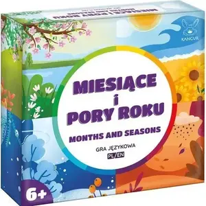 Educational language game Kangur Miesiące i pory roku by Kangur — vocabulary game for months and seasons (Polish)
