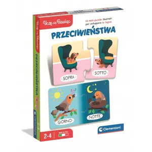 Board game Clementoni Przeciwieństwa — educational matching game, age not specified
