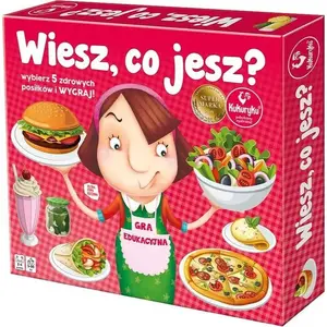 Настольная игра Kukuryku Wiesz, co jesz? (2021) — Kukuryku, семейная обучающая игра о продуктах