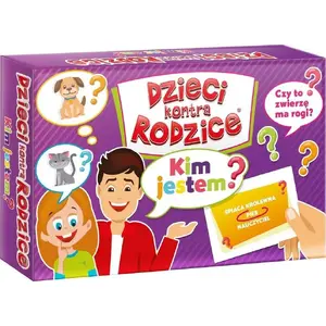 Board Game Kangur Dzieci kontra Rodzice. Kim Jestem? by Kangur, family party game