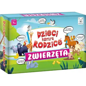 Board Game Kangur Dzieci kontra Rodzice. ZWIERZĘTA by Kangur