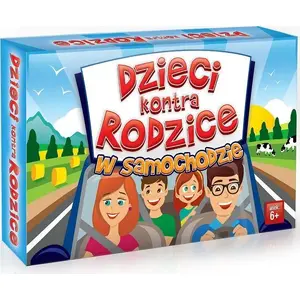 Galda spēle Kangur — Gra w samochodzie Dzieci kontra rodzice