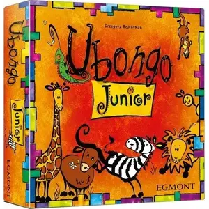 Настольная игра Egmont Ubongo Junior — детская логическая игра с геометрическими плитками для быстрой игры всей семьей