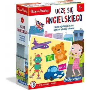 Educational board game Clementoni Gra Uczę się angielskiego – language learning game for children