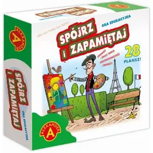 Galda spēle Alexander Spójrz i Zapamiętaj — atmiņas un novērojumu spēle
