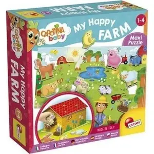 Mācību rotaļlieta Lisciani Carotina Baby – Moja szczęśliwa farma (bērnu izglītojoša spēle)