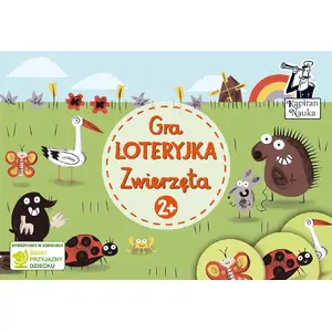 Board game Edgard Kapitan Nauka Gra Loteryjka Zwierzeta 2+ – children's matching/lottery game for ages 2 and up