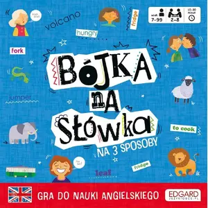 Educational word-learning game Edgard — Bójka na słówka (language learning card game)