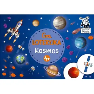 Board game Edgard Kapitan Nauka Loteryjka Kosmos for ages 4+ — educational space-themed matching game