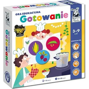 Educational Board Game Edgard Kapitan Nauka — Cooking (children's educational game, GR0469)
