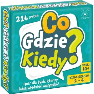 Board game Kangur Co? Gdzie? Kiedy? by Kangur – party quiz game, model 513425
