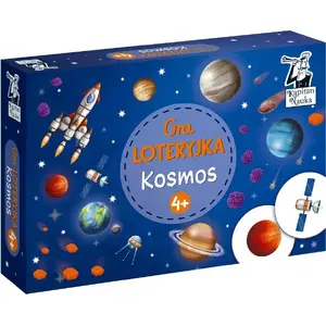 Board Game Edgard Kapitan Nauka Gra Loteryjka Kosmos 4+ GR0469 (children's educational game)