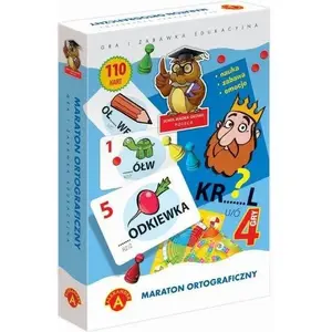Настольная игра Alexander Maraton ortograficzny — орфографический марафон (MPN 215359)