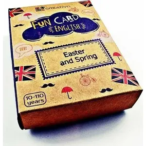 Greeting Card Creativo Fun Card English — Easter and Spring, 381044 (English text)