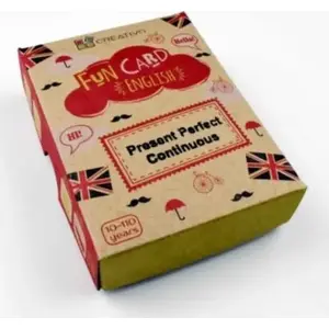 Тетрадь/рабочая карта Creativo Fun Card English Present Perfect Continuous — Creativo 381025