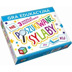 Развивающая игра Multigra — Multigra Poszukiwane sylaby (MPN 387481)