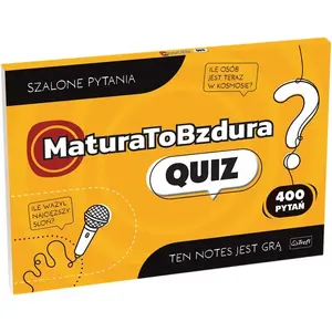 Galda spēle TREFL Matura to bzdura. Quiz — viktorīna ballītēm, poļu izdevums