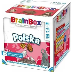 Educational board game Rebel BrainBox — Polska (second edition) by Rebel