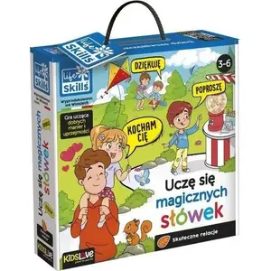 Educational Game Lisciani Gra Life Skills 'Uczę się magicznych słówek' — interactive language-learning board game