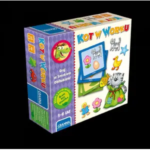 Board game Granna Kot w worku Gram ze Smokiem Obibokiem (00358/WG) — family tabletop game by Granna