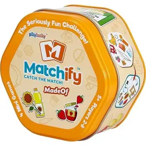 Izglītojoša spēle PMI Matchify MadeOf Gra — ģimenes saskaņošanas spēle, modelis MATCH9000D