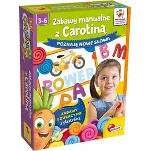 Развивающая настольная игра Lisciani Carotina — словарный тренажёр (польское издание)