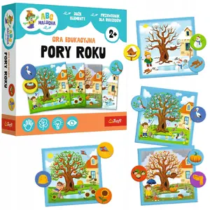 Puzzle TREFL GRA PORY ROKU MALUCHA 29 gab. — bērnu mācību puzle