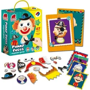Magnetic Game roter kafer Śmieszne miny — family tabletop magnet game, model 398148