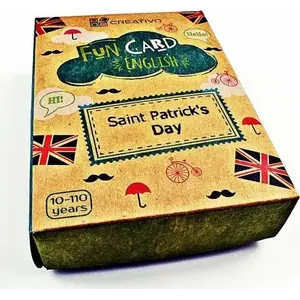 Greeting Card Creativo Fun Card English Saint Patrick's Day