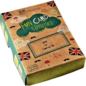 Card game Creativo Fun Card — English 'Will vs Going To' (learning grammar, cards)
