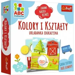 Настольная игра TREFL Kolory i Kształty ABC Malucha — игра для детей на цвета и формы (MPN 01939 TR)