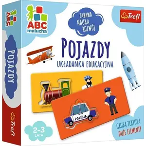 TREFL GRA POJAZDY ABC Malucha настольная игра, модель 01942 TR