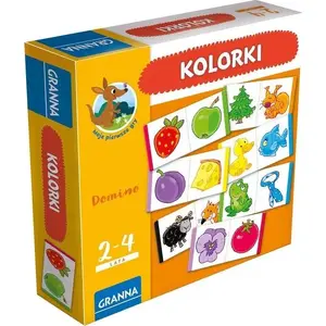Настольная игра Granna Gra Kolorki от Granna — семейная игра для сопоставления цветов и распознавания узоров