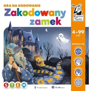 Mācību spēle Kapitan Nauka — “Zakodowany zamek” (kodēšanas spēle)