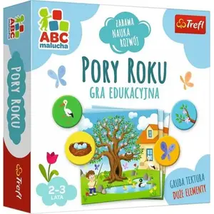 Board game TREFL Gra Pory Roku ABC Malucha – educational children's game, model 01941 TR