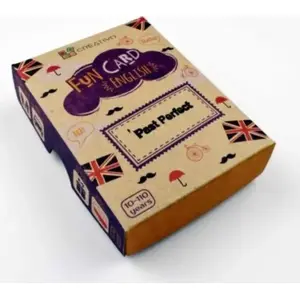Flashcards Creativo Fun Card English Past Perfect — Creativo (381017) set of learning cards