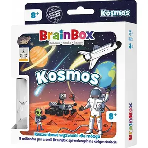 Galda spēle Rebel Gra BrainBox: Kosmos – izglītojoša atmiņas un novērošanas kāršu spēle