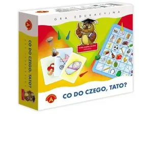 Board game Alexander Learning 'Co do czego tato' – educational game for ages 4+