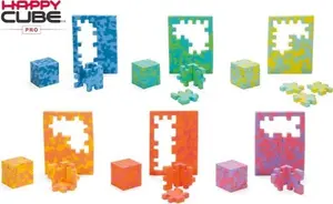 3D-пазл Iuvi Happy Cube Pro, дисплей 24 шт., цветной набор, 7–99 лет