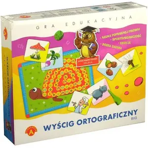 Board Game Alexander Ortograficzny BIG (0722) — educational spelling race game