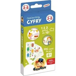 Izglītības spēle Bright Junior Media CzuCzu Uczy - Cyfry (ciparu apguve) no Bright Junior Media