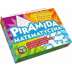 Educational toy Multigra Multigra Piramida matematyczna — developmental pyramid for learning shapes and stacking