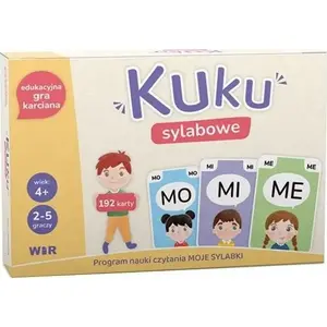 Обучающая карточная игра для детей WIR — Kuku sylabowe