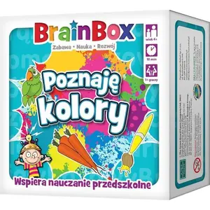Educational game Rebel BrainBox - Poznaję kolory (Rebel, 2005948)