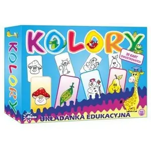 Educational Stacking Toy Abino Ukladanka-Kolory AB by Abino — color sorting stacking set