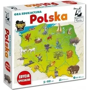 Galda spēle Kapitan Nauka — speciālā izdevuma „Polska” versija no Kapitan Nauka (MPN 510058, EAN 5904905917034)