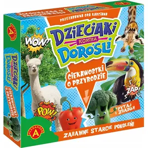 Настольная игра Alexander — GRA CIEKAWOSTKI O PRZYRODZIE (польская версия) — викторина о природе